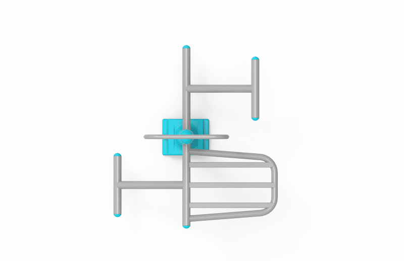 Sinav ve Mekik KLF-17 | Dış Mekan Spor Aletleri | Erse Kent Mobilyaları